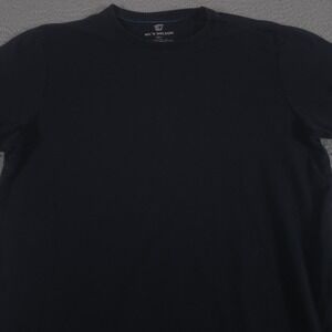 Mack Weldon Shirt Mens Large Black Pima Cotton Ionic+ Antimicrobial Tee Top